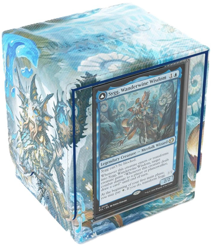 Deck Box: Magic: The Gathering - Lorwyn Eclipsed: Squire Plus XL (100ct): Sygg Wanderwine Deck Box Gamegenic | Red Claw Gaming