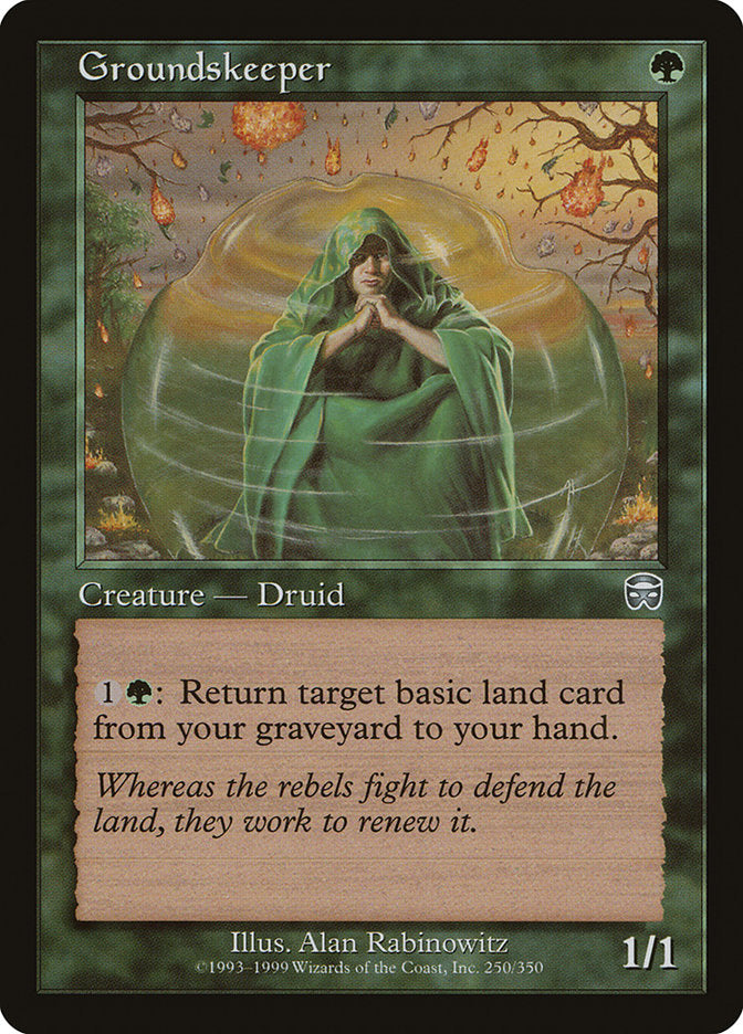Groundskeeper [Mercadian Masques] MTG Single Magic: The Gathering | Red Claw Gaming
