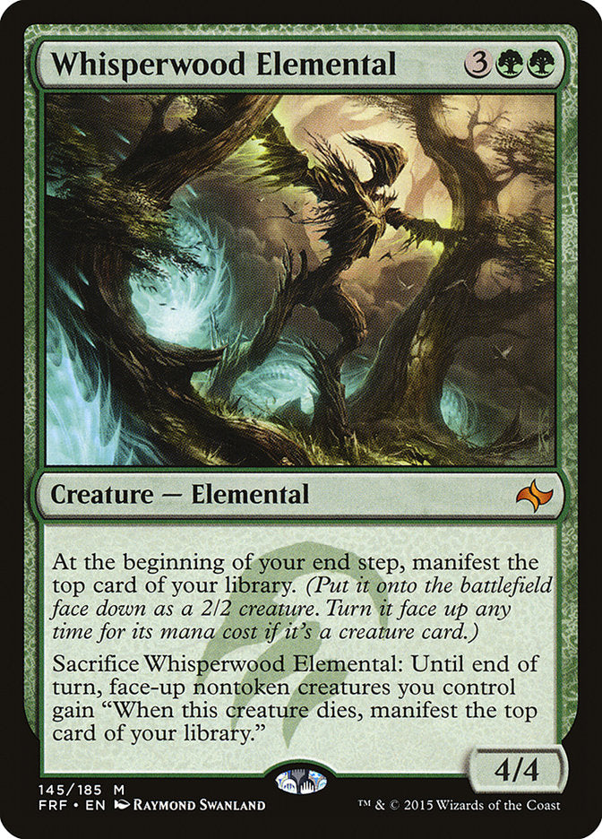 Whisperwood Elemental [Fate Reforged] MTG Single Magic: The Gathering | Red Claw Gaming