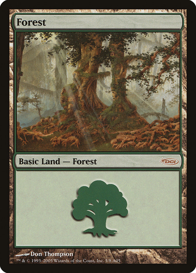 Forest (5) [Arena League 2005] MTG Single Magic: The Gathering | Red Claw Gaming