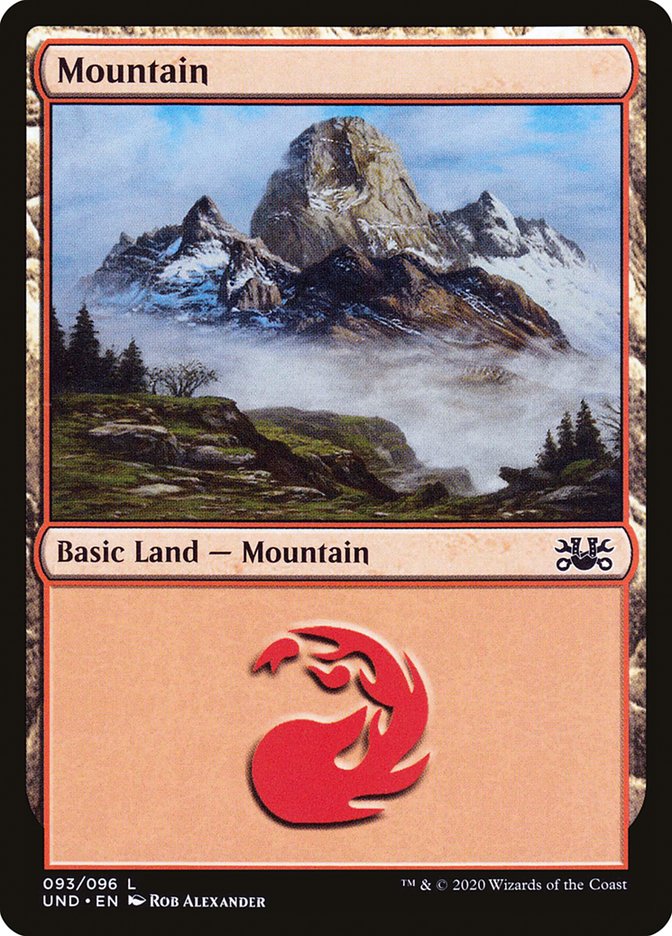 Mountain (93) [Unsanctioned] MTG Single Magic: The Gathering | Red Claw Gaming