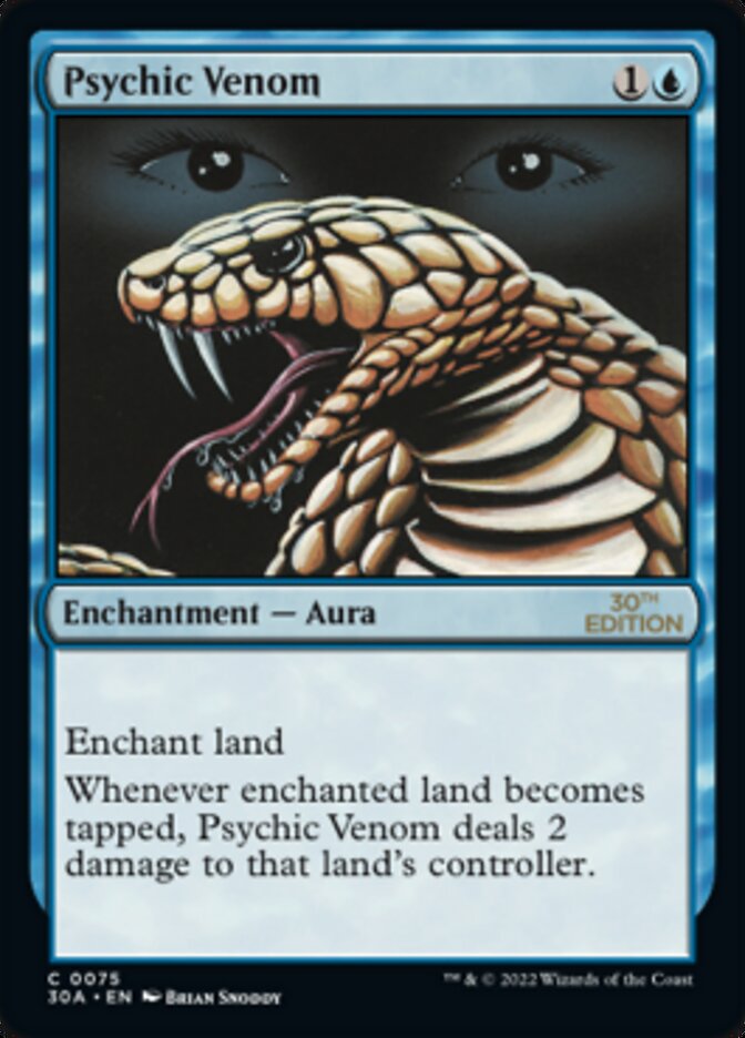 Psychic Venom [30th Anniversary Edition] MTG Single Magic: The Gathering | Red Claw Gaming