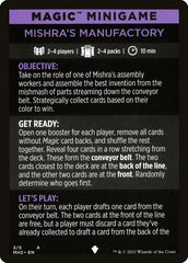 Mishra's Manufactory (Magic Minigame) [Modern Horizons 2 Minigame] MTG Single Magic: The Gathering | Red Claw Gaming