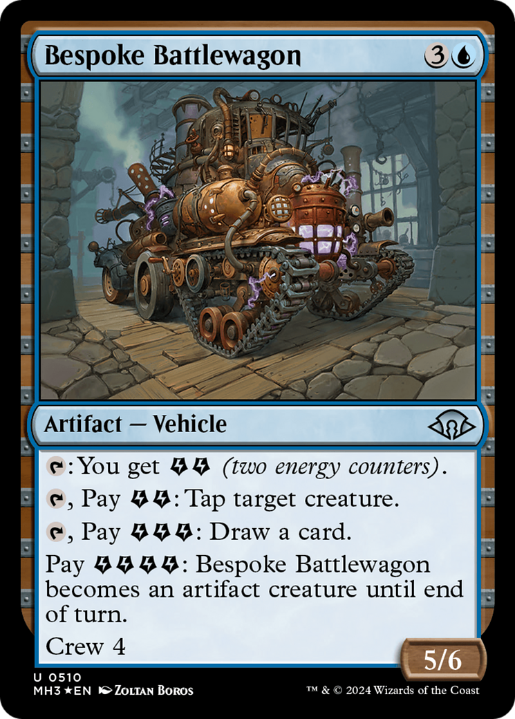 Bespoke Battlewagon (Ripple Foil) [Modern Horizons 3] MTG Single Magic: The Gathering    | Red Claw Gaming