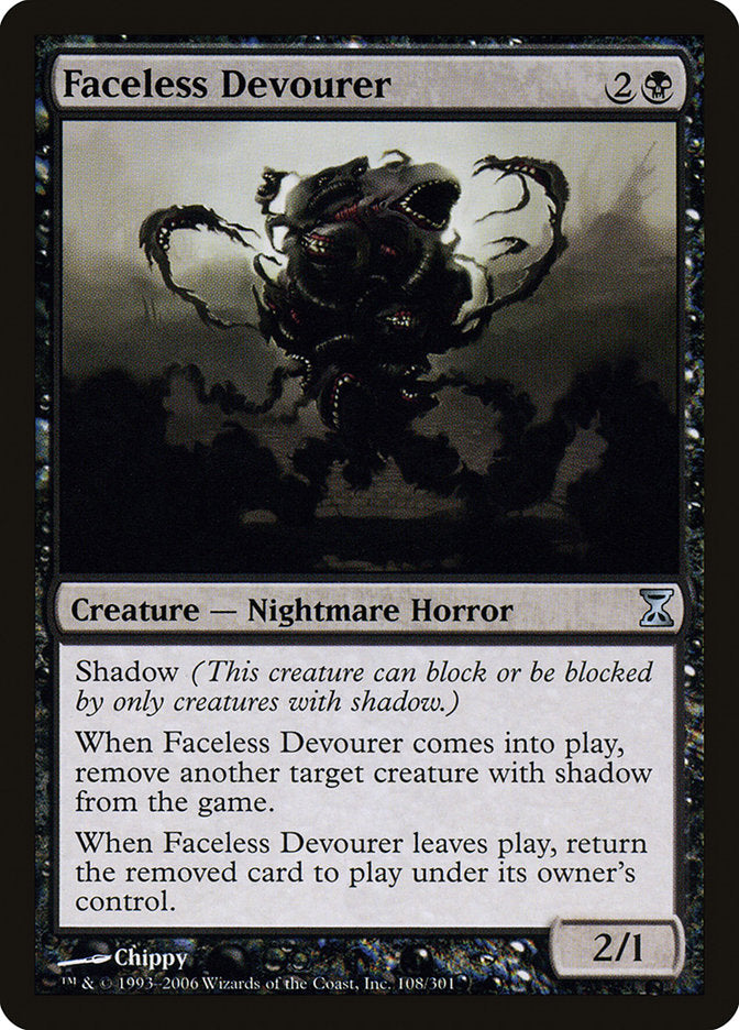 Faceless Devourer [Time Spiral] MTG Single Magic: The Gathering | Red Claw Gaming
