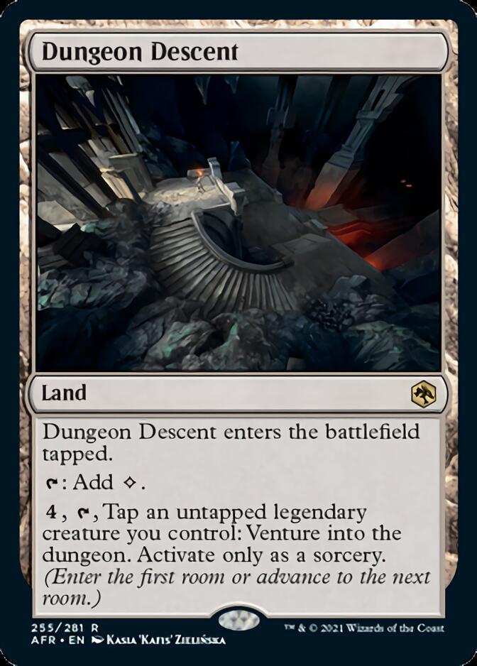 Dungeon Descent [Dungeons & Dragons: Adventures in the Forgotten Realms] MTG Single Magic: The Gathering | Red Claw Gaming