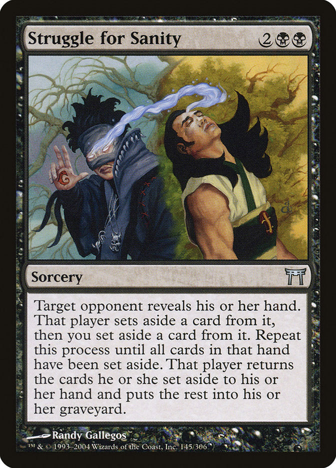 Struggle for Sanity [Champions of Kamigawa] MTG Single Magic: The Gathering | Red Claw Gaming