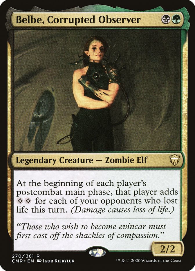 Belbe, Corrupted Observer [Commander Legends] MTG Single Magic: The Gathering | Red Claw Gaming