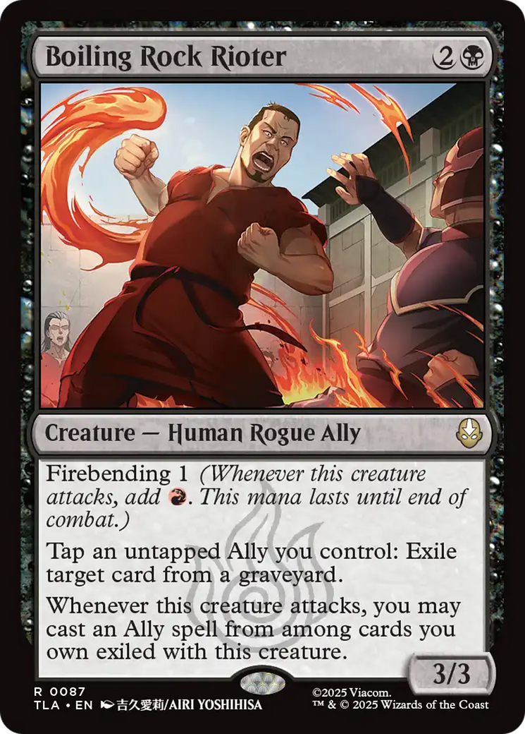 Boiling Rock Rioter [Avatar: The Last Airbender] MTG Single Magic: The Gathering | Red Claw Gaming