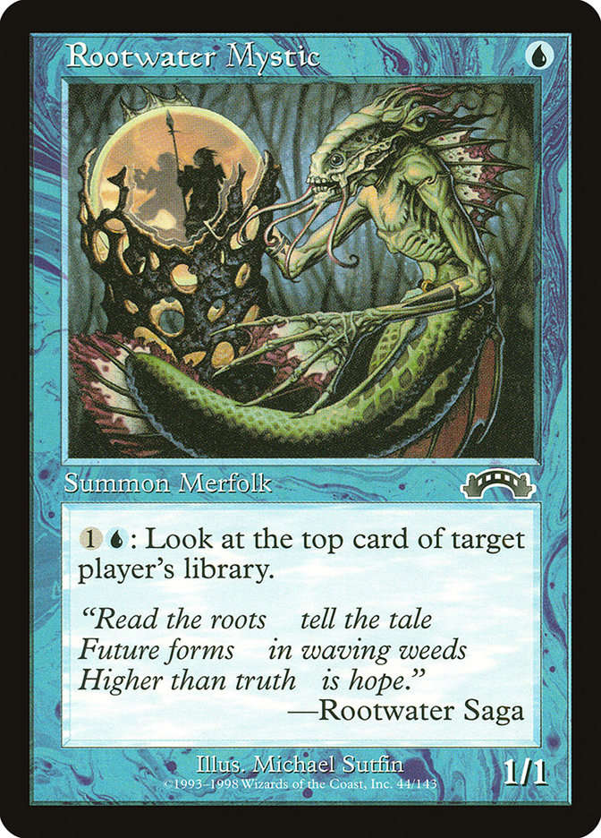 Rootwater Mystic [Exodus] MTG Single Magic: The Gathering | Red Claw Gaming