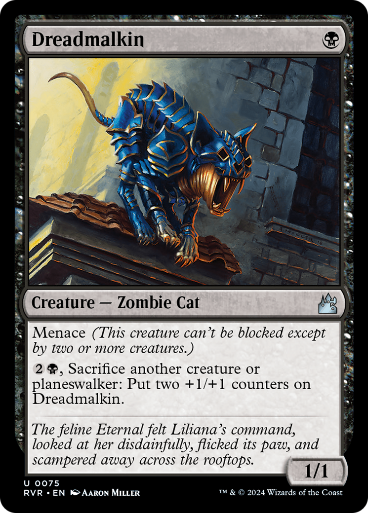Dreadmalkin [Ravnica Remastered] MTG Single Magic: The Gathering | Red Claw Gaming