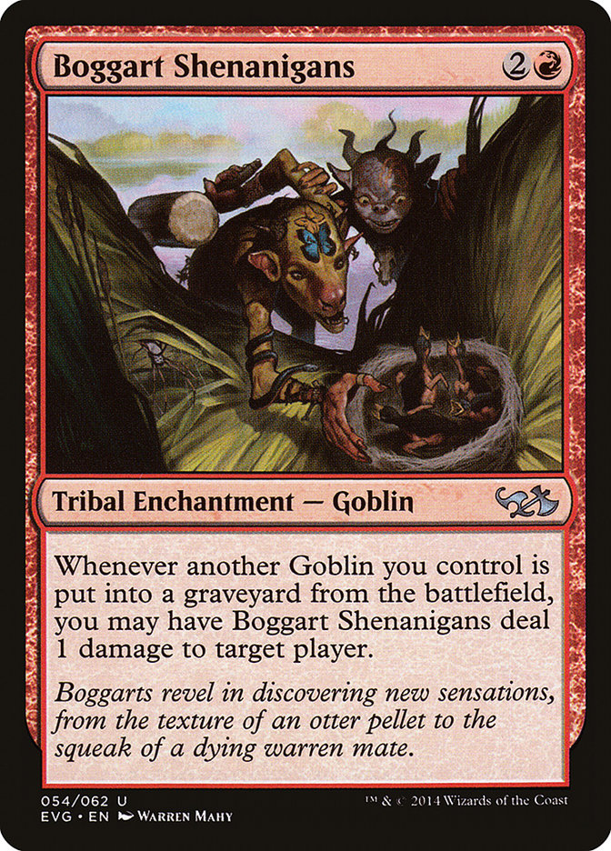 Boggart Shenanigans (Elves vs. Goblins) [Duel Decks Anthology] MTG Single Magic: The Gathering | Red Claw Gaming