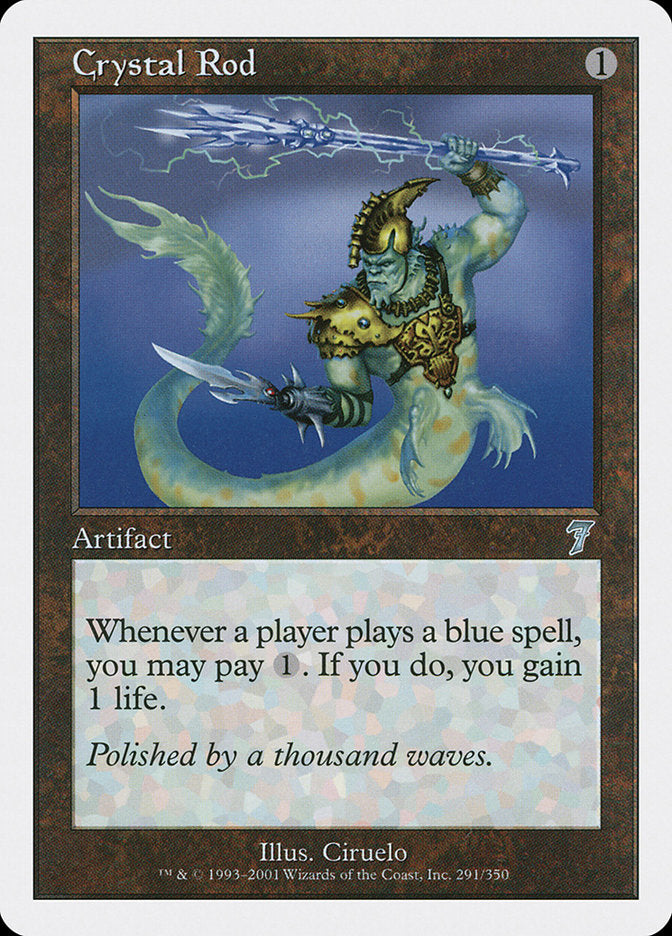 Crystal Rod [Seventh Edition] MTG Single Magic: The Gathering | Red Claw Gaming