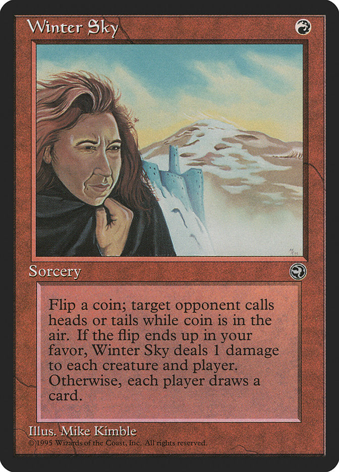 Winter Sky [Homelands] MTG Single Magic: The Gathering | Red Claw Gaming