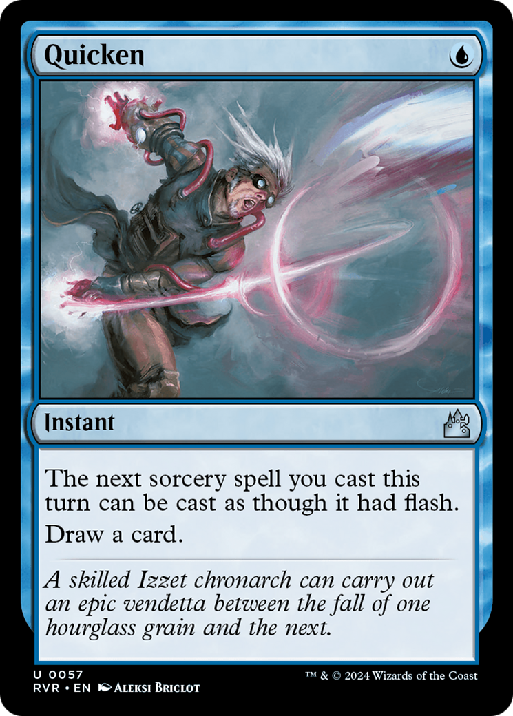 Quicken [Ravnica Remastered] MTG Single Magic: The Gathering | Red Claw Gaming