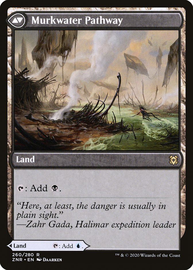 Clearwater Pathway // Murkwater Pathway [Zendikar Rising] MTG Single Magic: The Gathering | Red Claw Gaming
