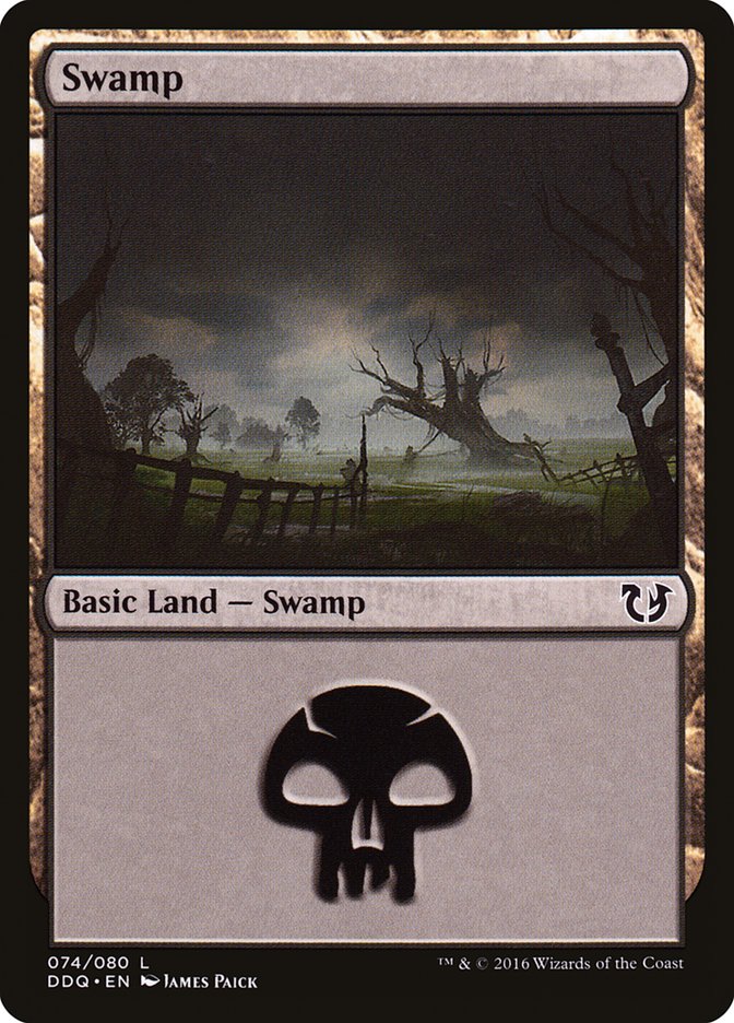 Swamp (74) [Duel Decks: Blessed vs. Cursed] MTG Single Magic: The Gathering | Red Claw Gaming