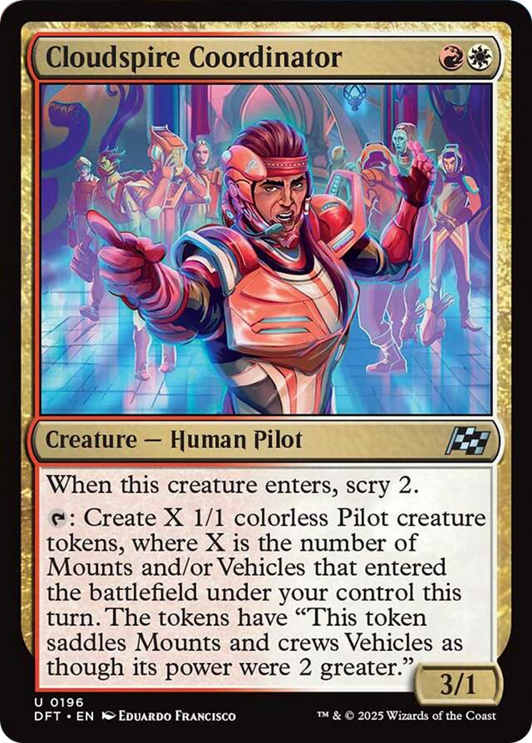 Cloudspire Coordinator [Aetherdrift] MTG Single Magic: The Gathering | Red Claw Gaming
