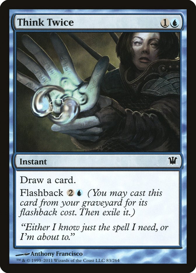 Think Twice [Innistrad] MTG Single Magic: The Gathering | Red Claw Gaming