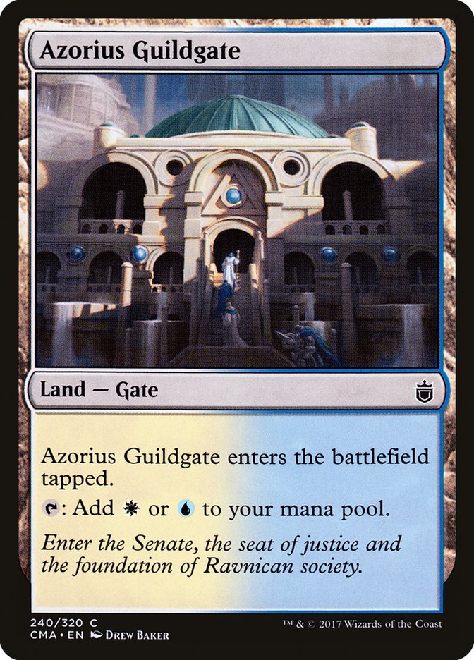 Azorius Guildgate [Commander Anthology] MTG Single Magic: The Gathering | Red Claw Gaming