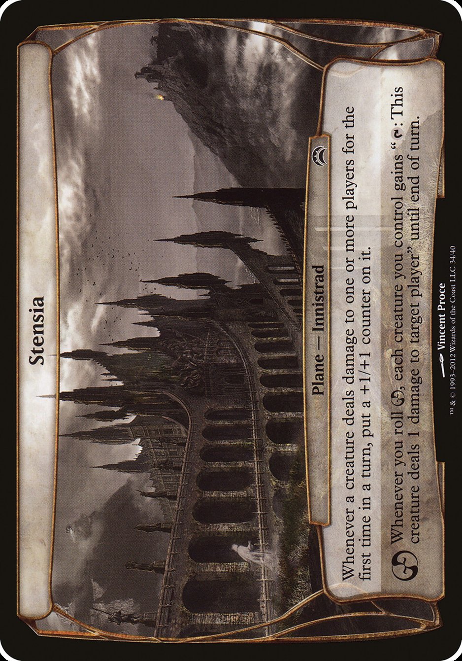 Stensia (Planes) [Planechase 2012 Planes] MTG Single Magic: The Gathering | Red Claw Gaming