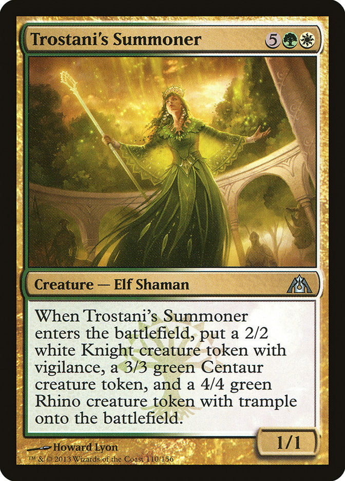 Trostani's Summoner [Dragon's Maze] MTG Single Magic: The Gathering | Red Claw Gaming