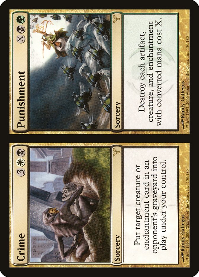 Crime // Punishment [Dissension] MTG Single Magic: The Gathering | Red Claw Gaming