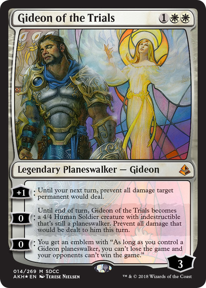 Gideon of the Trials [San Diego Comic-Con 2018] MTG Single Magic: The Gathering | Red Claw Gaming