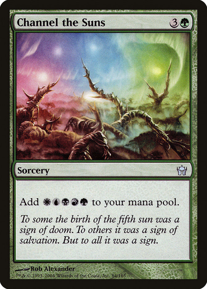 Channel the Suns [Fifth Dawn] MTG Single Magic: The Gathering | Red Claw Gaming