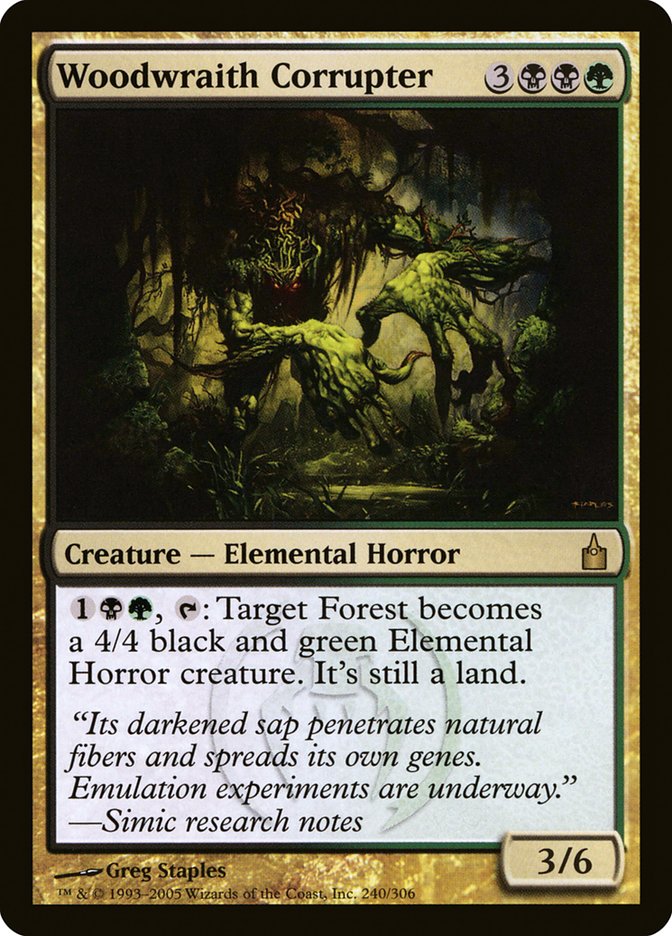 Woodwraith Corrupter [Ravnica: City of Guilds] MTG Single Magic: The Gathering | Red Claw Gaming