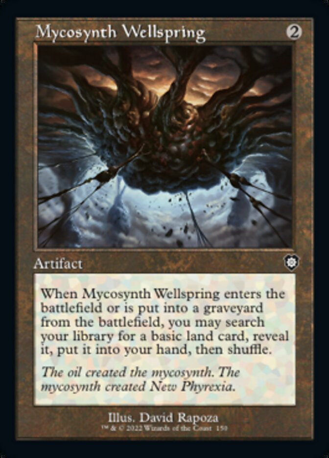 Mycosynth Wellspring (Retro) [The Brothers' War Commander] MTG Single Magic: The Gathering | Red Claw Gaming