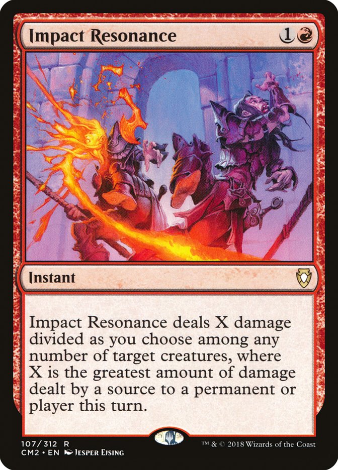 Impact Resonance [Commander Anthology Volume II] MTG Single Magic: The Gathering | Red Claw Gaming