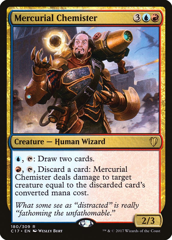 Mercurial Chemister [Commander 2017] MTG Single Magic: The Gathering | Red Claw Gaming