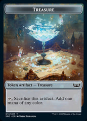 Treasure (013) // Citizen Double-Sided Token [Streets of New Capenna Tokens] MTG Single Magic: The Gathering | Red Claw Gaming