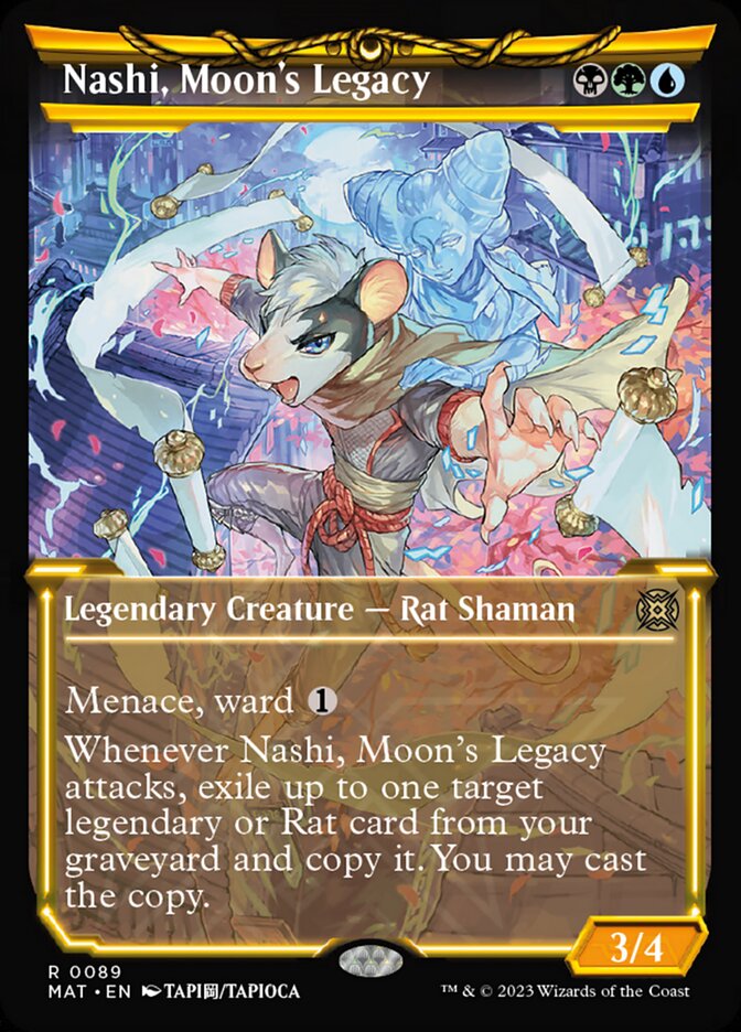 Nashi, Moon's Legacy (Showcase) [March of the Machine: The Aftermath] MTG Single Magic: The Gathering | Red Claw Gaming