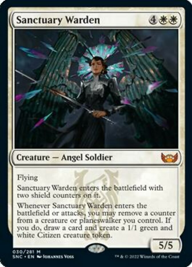 Sanctuary Warden [Streets of New Capenna] MTG Single Magic: The Gathering | Red Claw Gaming