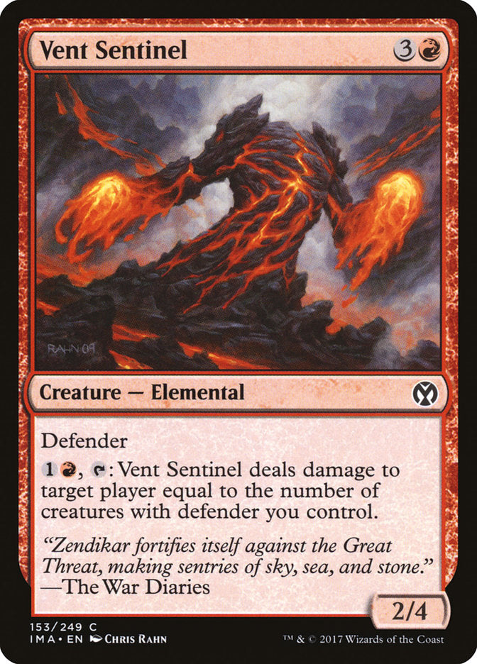 Vent Sentinel [Iconic Masters] MTG Single Magic: The Gathering | Red Claw Gaming