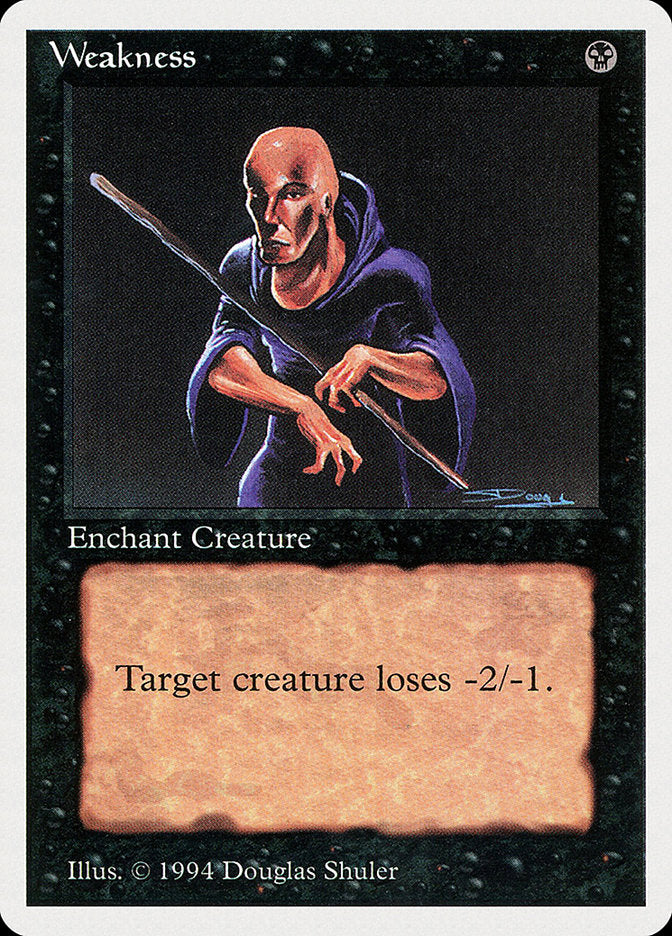 Weakness [Summer Magic / Edgar] MTG Single Magic: The Gathering | Red Claw Gaming