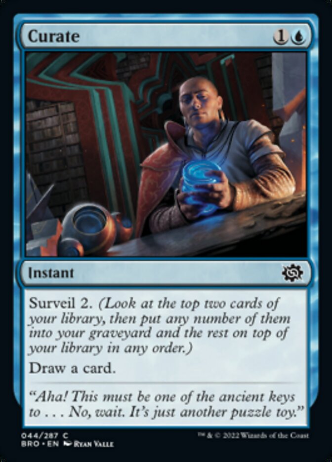Curate [The Brothers' War] MTG Single Magic: The Gathering | Red Claw Gaming