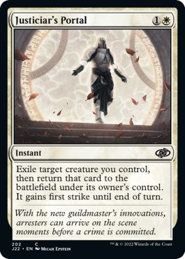Justiciar's Portal [Jumpstart 2022] MTG Single Magic: The Gathering | Red Claw Gaming