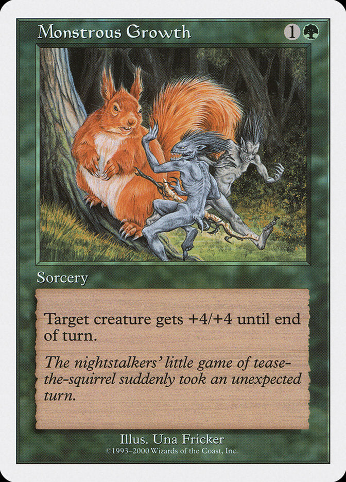 Monstrous Growth [Starter 2000] MTG Single Magic: The Gathering | Red Claw Gaming