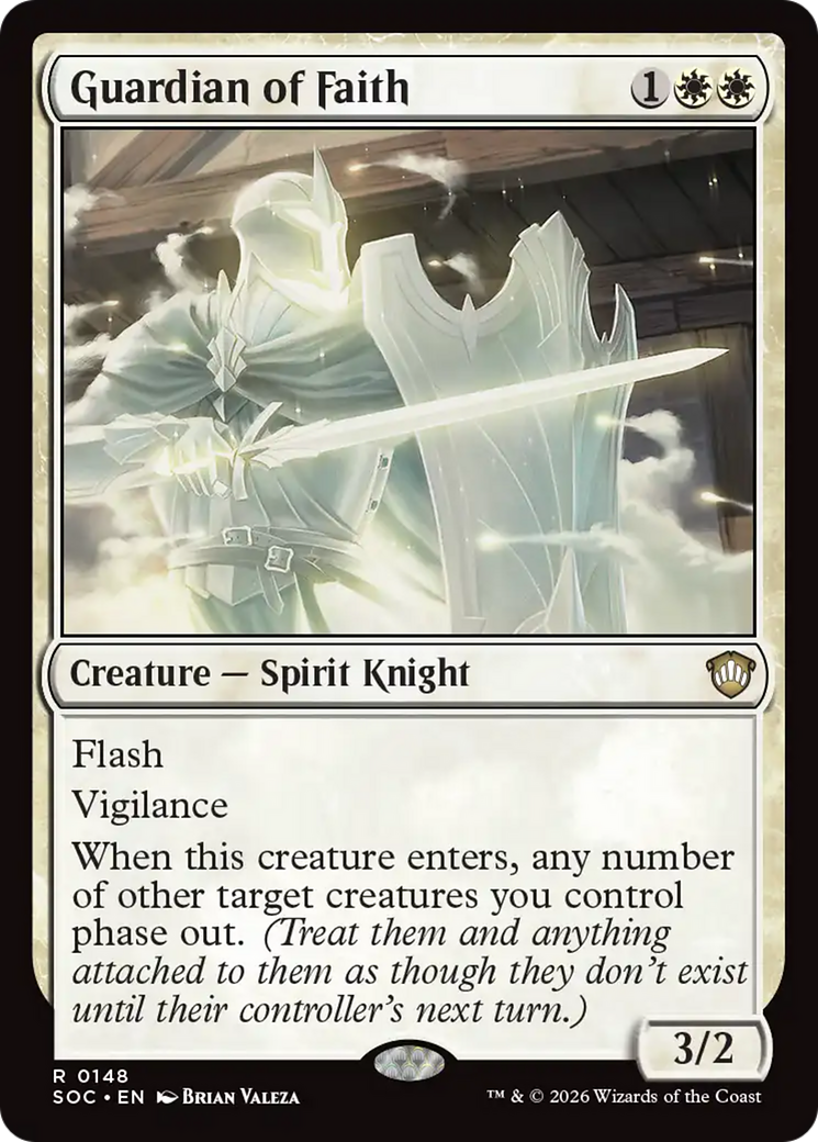Guardian of Faith [Secrets of Strixhaven Commander] MTG Single Magic: The Gathering | Red Claw Gaming