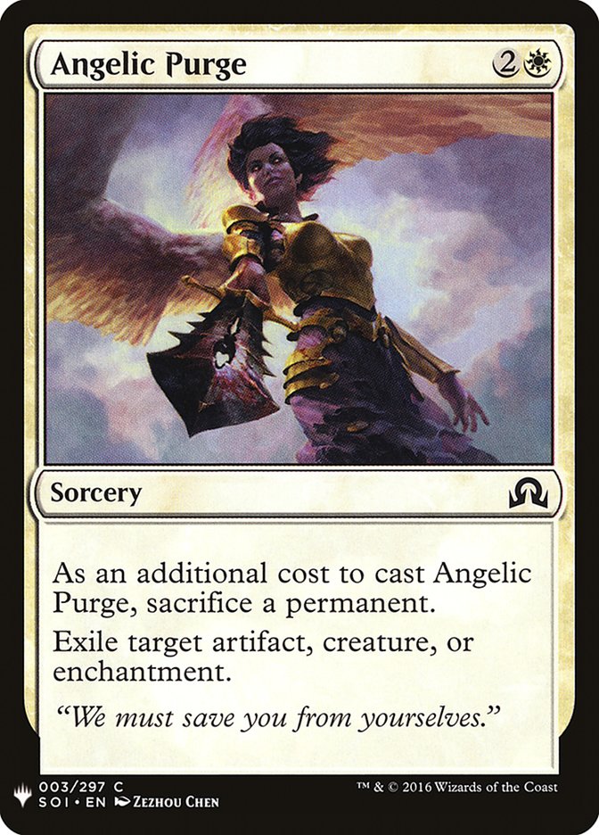 Angelic Purge [Mystery Booster] MTG Single Magic: The Gathering | Red Claw Gaming