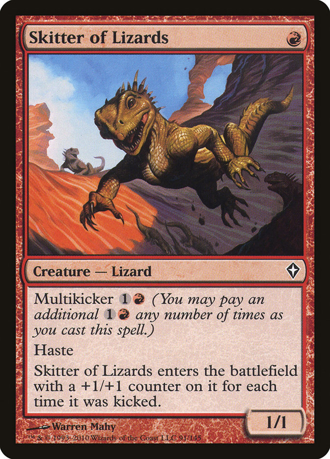 Skitter of Lizards [Worldwake] MTG Single Magic: The Gathering | Red Claw Gaming