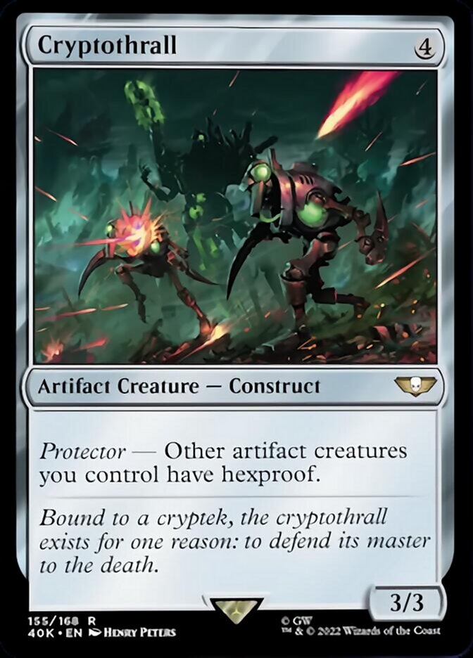 Cryptothrall (Surge Foil) [Warhammer 40,000] MTG Single Magic: The Gathering | Red Claw Gaming