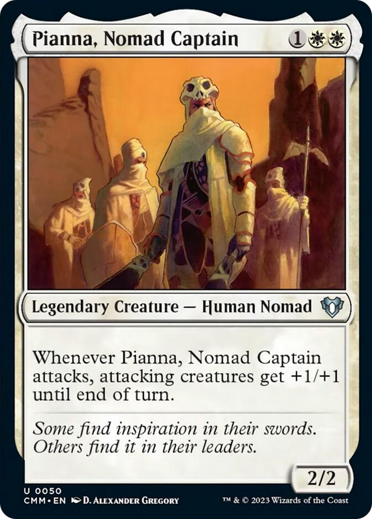 Pianna, Nomad Captain [Commander Masters] MTG Single Magic: The Gathering | Red Claw Gaming