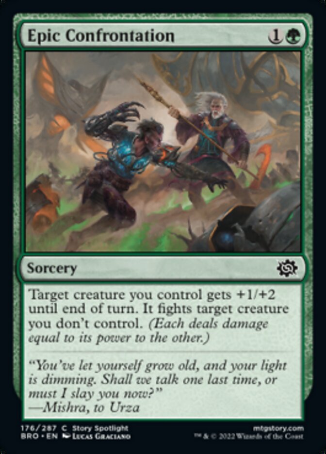 Epic Confrontation [The Brothers' War] MTG Single Magic: The Gathering | Red Claw Gaming