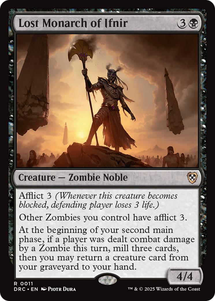 Lost Monarch of Ifnir [Aetherdrift Commander] MTG Single Magic: The Gathering | Red Claw Gaming
