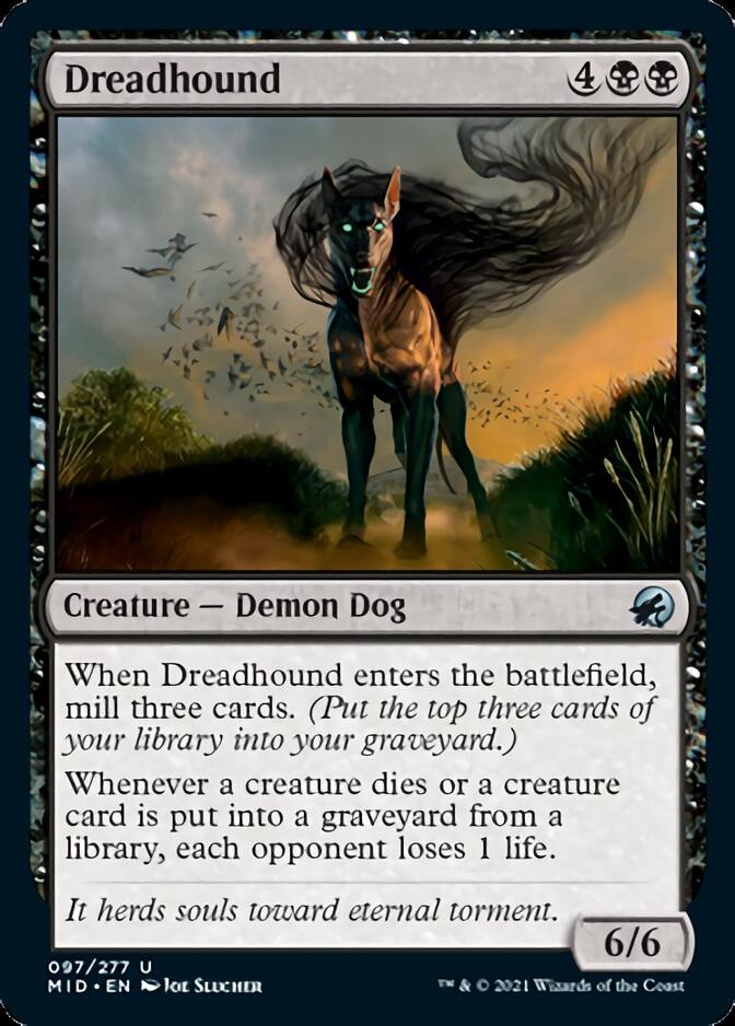 Dreadhound [Innistrad: Midnight Hunt] MTG Single Magic: The Gathering | Red Claw Gaming