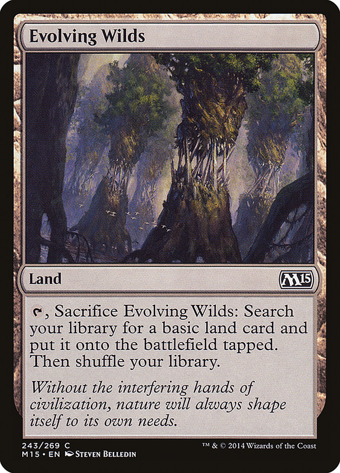 Evolving Wilds [Magic 2015] MTG Single Magic: The Gathering | Red Claw Gaming